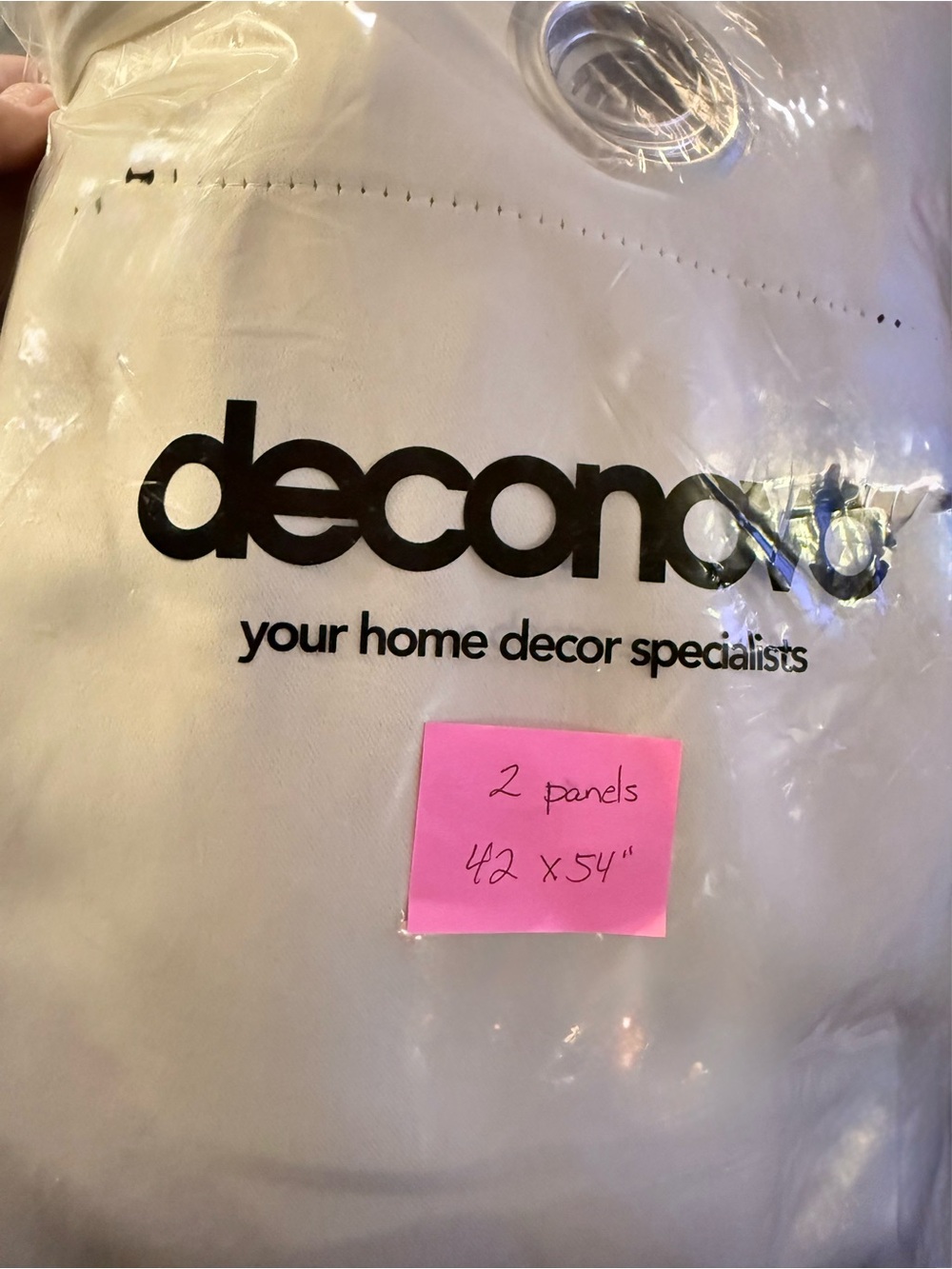 Deconovo Blackout Curtains in Beige with Grommets Two Panels